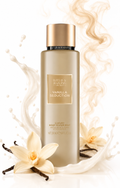 Baylis & Harding –სურნელოვანი სპრეი სხეულისა და თმისთვის, ვანილის თბილი და მაცდური არომატით.