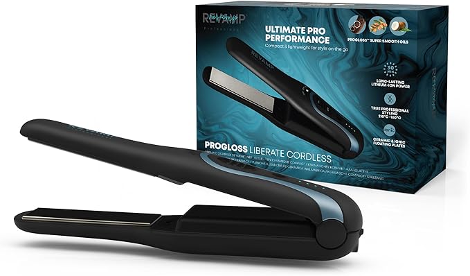 REVAMP Progloss Liberate Shine უსადენო თმის გასასწორებელი